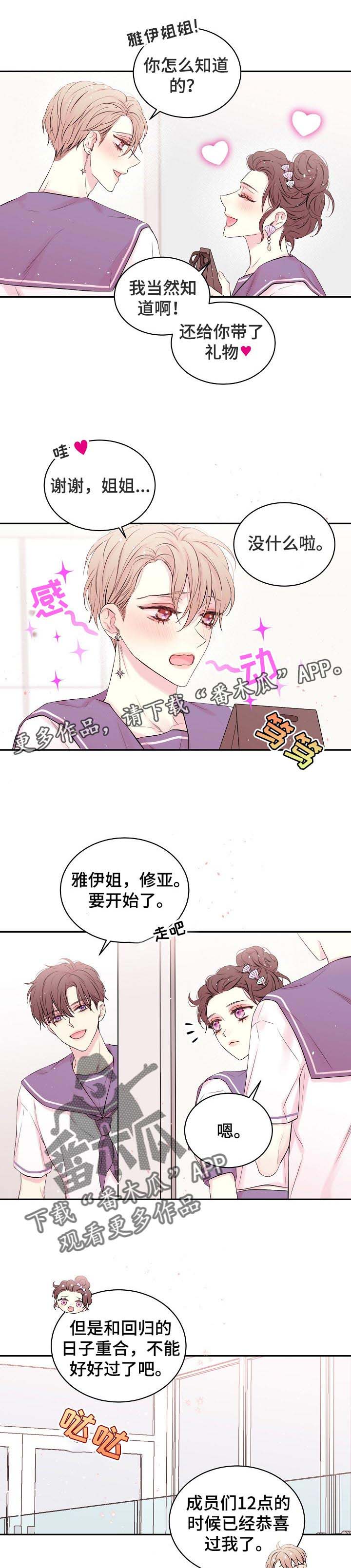 《Hold住娱乐圈》漫画最新章节第24章：生日专辑免费下拉式在线观看章节第【4】张图片