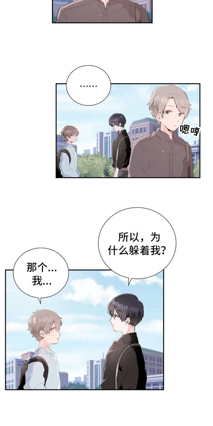 《无名告白》漫画最新章节第1章：躲闪免费下拉式在线观看章节第【6】张图片