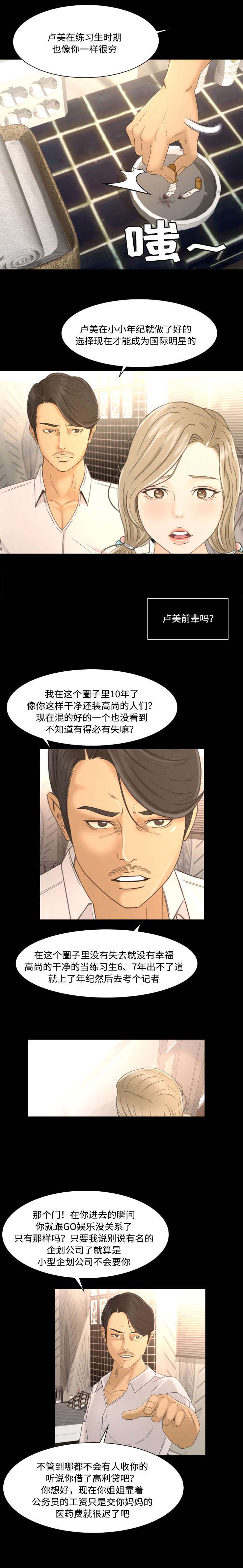 《独家签约》漫画最新章节第7章：抉择免费下拉式在线观看章节第【2】张图片