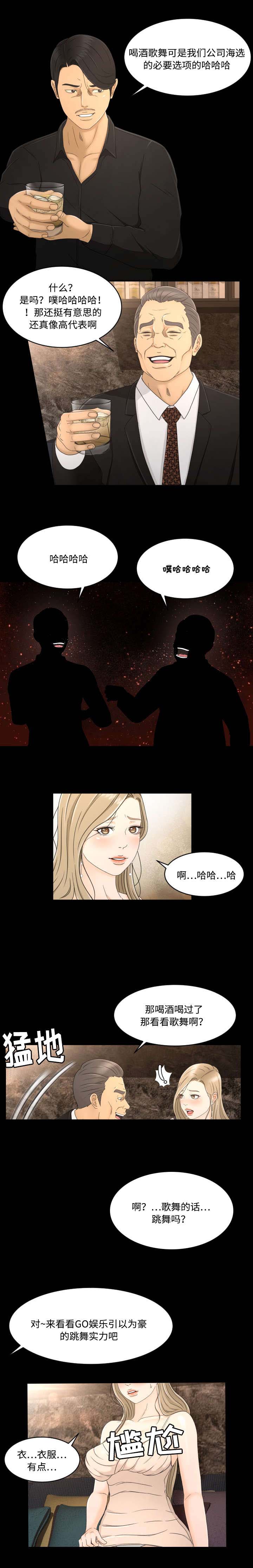 《独家签约》漫画最新章节第12章：跳舞免费下拉式在线观看章节第【6】张图片