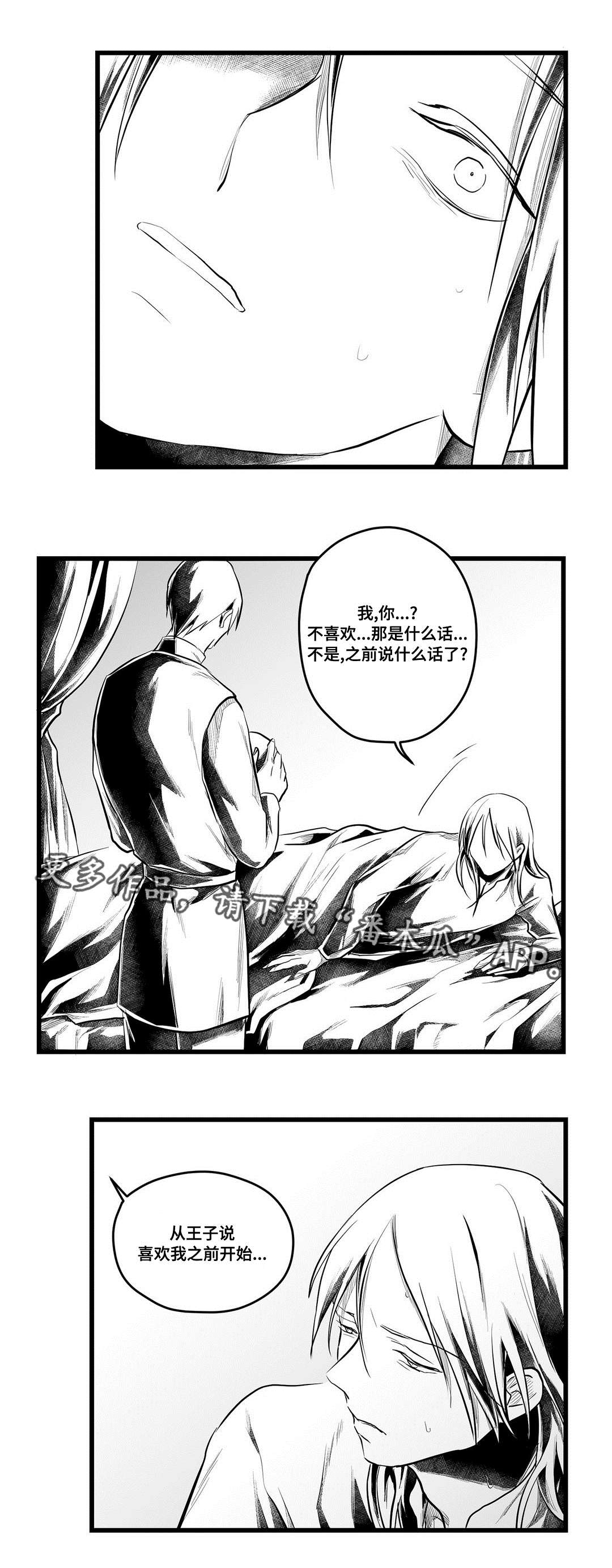 《巫师与王子》漫画最新章节第53章：爱上免费下拉式在线观看章节第【11】张图片