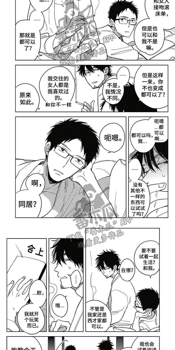 《呀这是漫画陷阱》漫画最新章节第11章：一起住吧？免费下拉式在线观看章节第【4】张图片