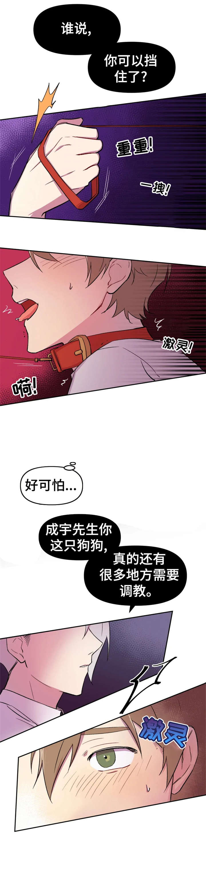 《可疑的信徒》漫画最新章节第10章：狗狗免费下拉式在线观看章节第【1】张图片