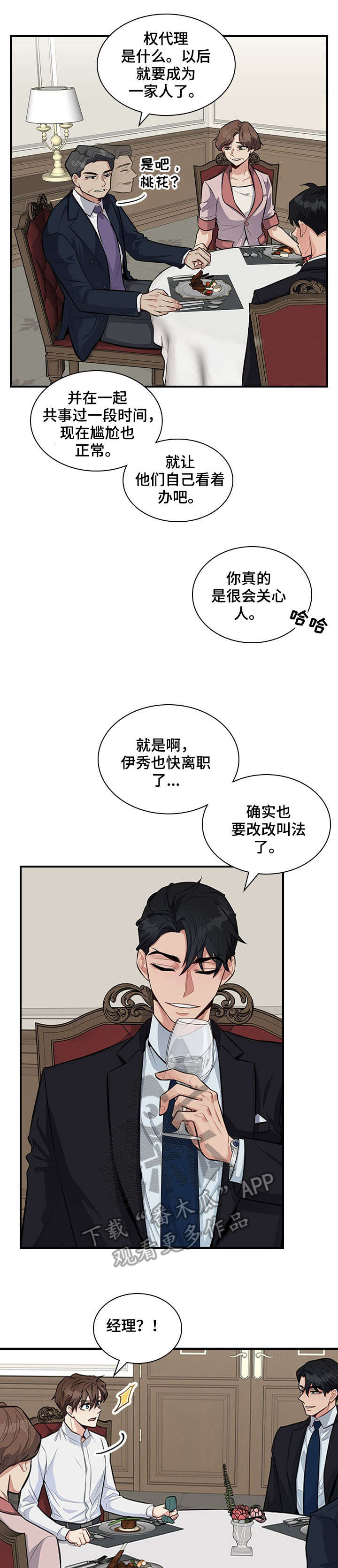 《职场重组》漫画最新章节第7章：相处免费下拉式在线观看章节第【4】张图片