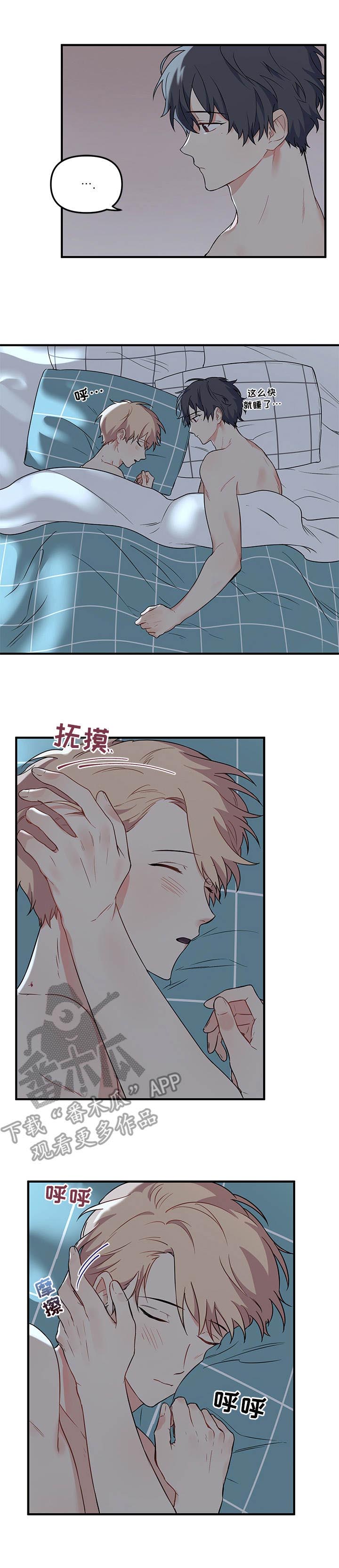 《爱的血痕》漫画最新章节第17章：睡脸免费下拉式在线观看章节第【6】张图片