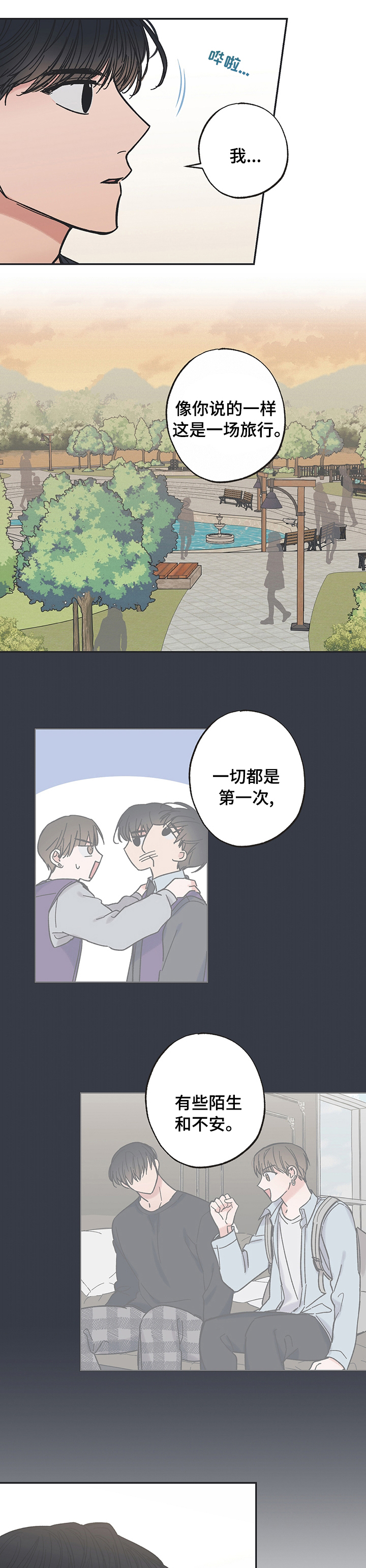 《我和星星的距离》漫画最新章节第36章：平和免费下拉式在线观看章节第【10】张图片