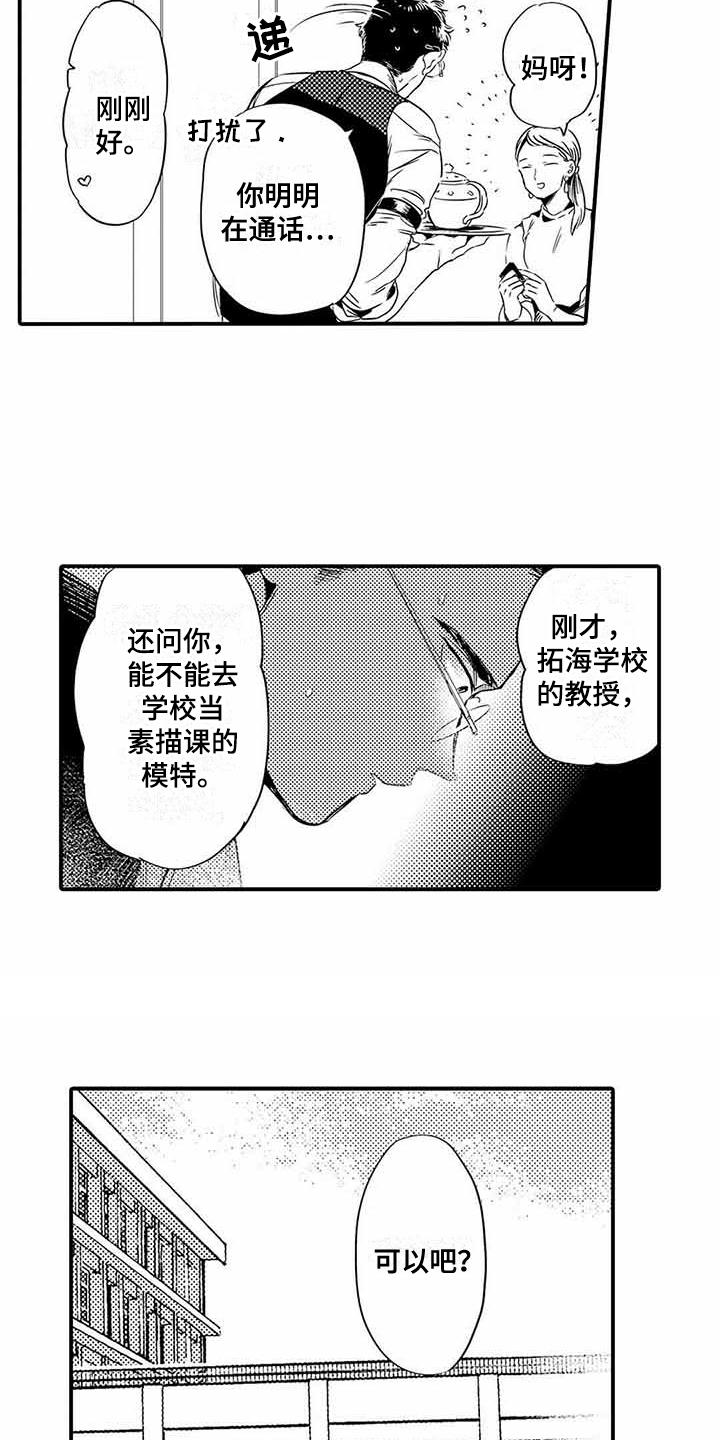 《专职管家》漫画最新章节第10章：模特免费下拉式在线观看章节第【13】张图片