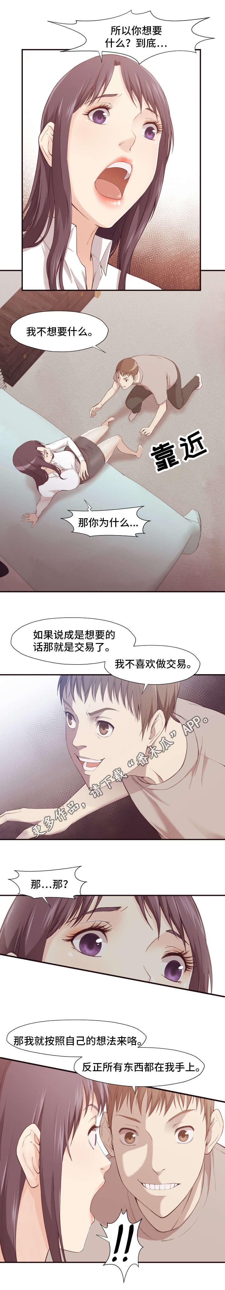 《要挟的真相》漫画最新章节第9章：威胁免费下拉式在线观看章节第【4】张图片