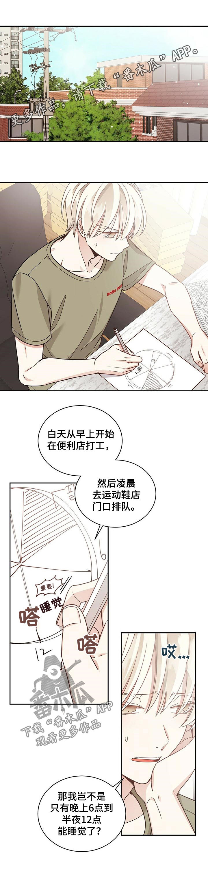 《幸运卡片》漫画最新章节第60章：一天免费下拉式在线观看章节第【9】张图片