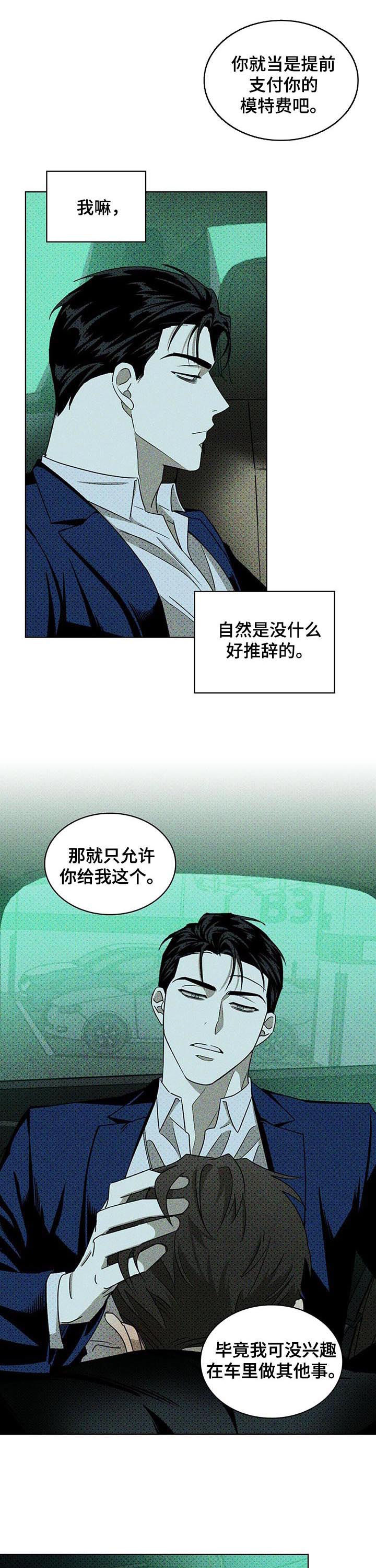 《绿色纹理》漫画最新章节第29章：代价免费下拉式在线观看章节第【2】张图片