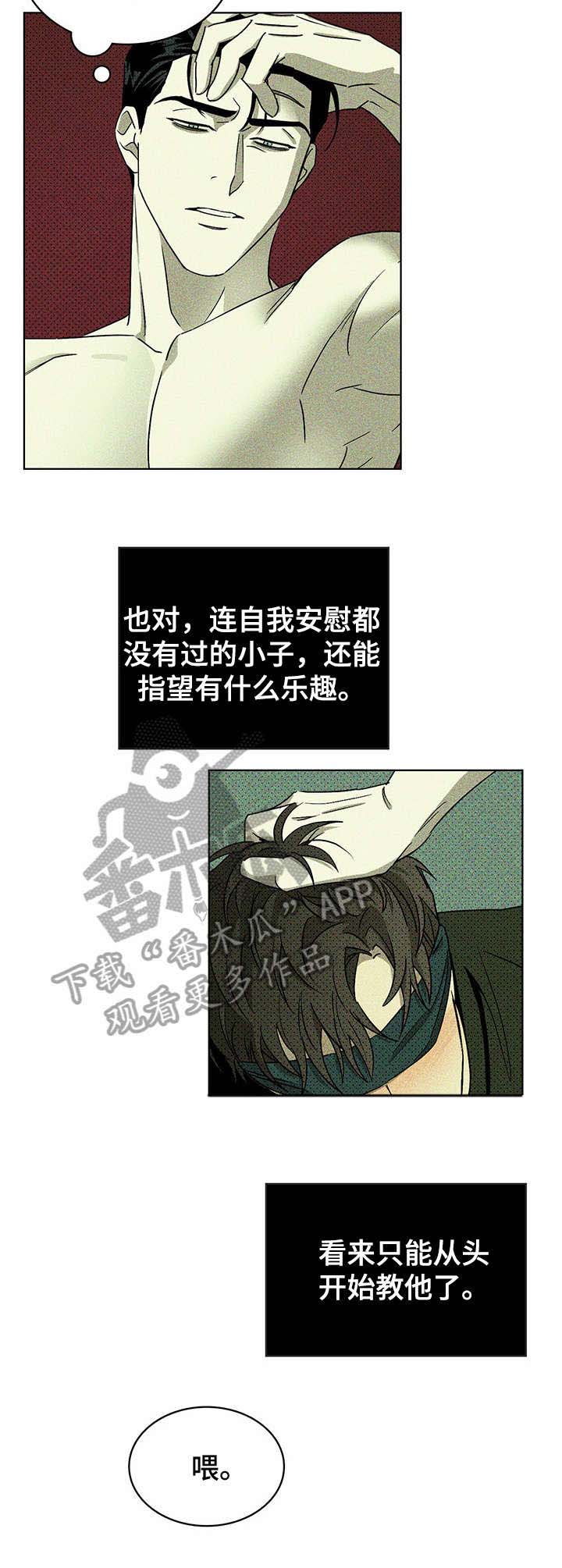 《绿色纹理》漫画最新章节第11章：有什么免费下拉式在线观看章节第【1】张图片