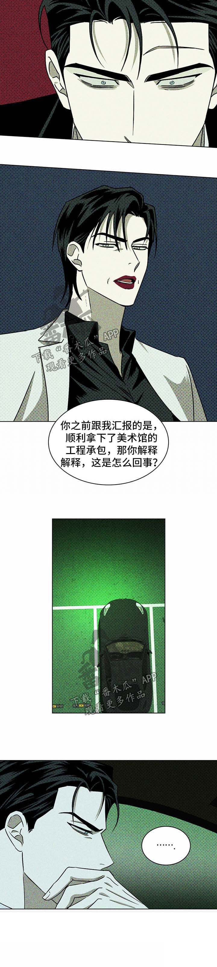 《绿色纹理》漫画最新章节第16章：解释免费下拉式在线观看章节第【2】张图片