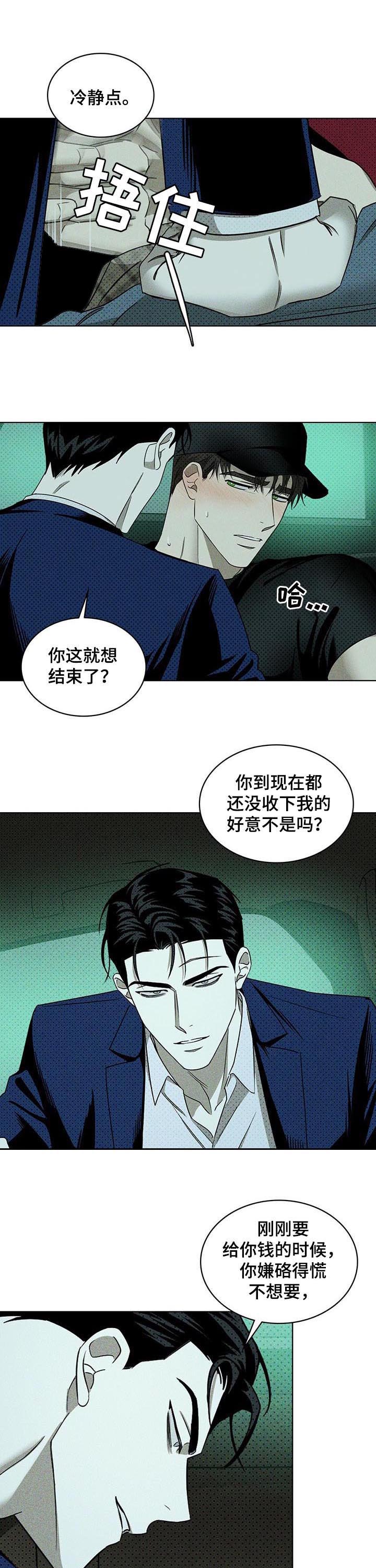 《绿色纹理》漫画最新章节第29章：代价免费下拉式在线观看章节第【13】张图片