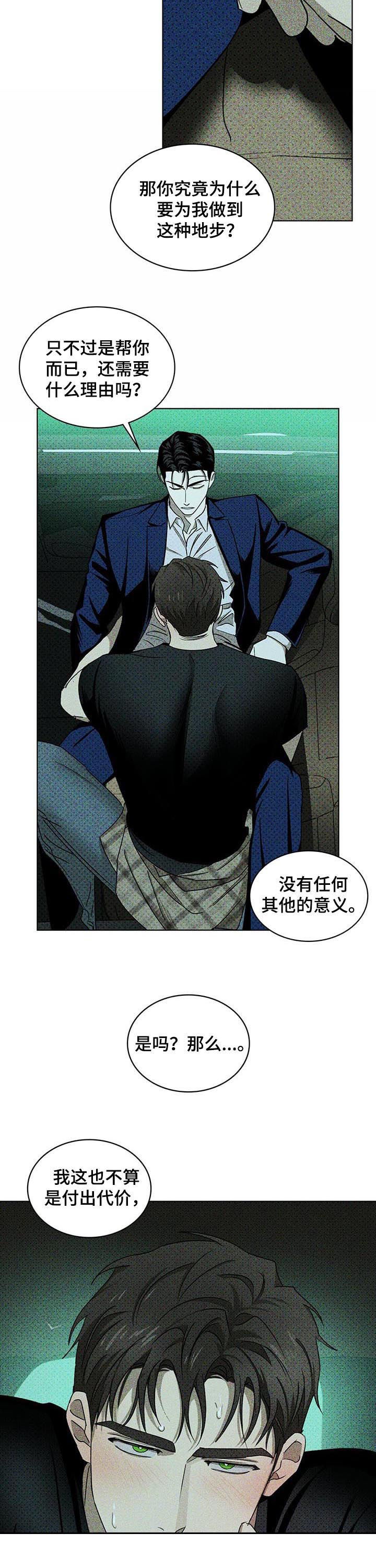 《绿色纹理》漫画最新章节第29章：代价免费下拉式在线观看章节第【3】张图片