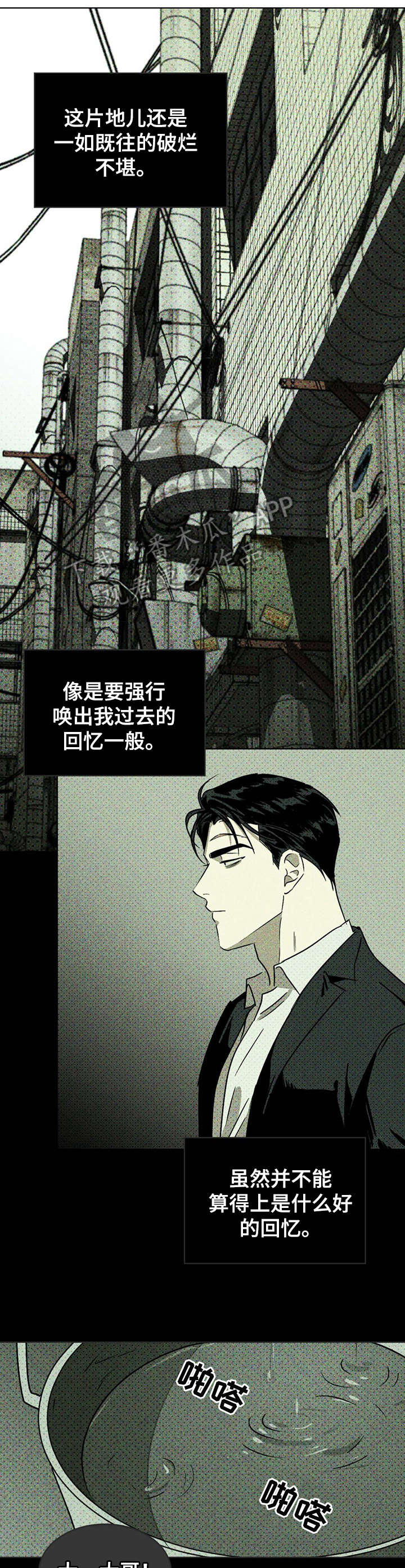 《绿色纹理》漫画最新章节第6章：回忆免费下拉式在线观看章节第【2】张图片