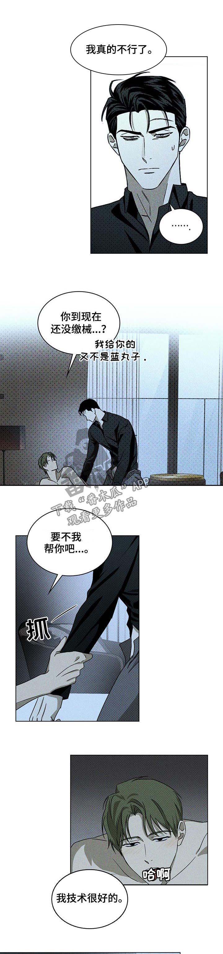 《绿色纹理》漫画最新章节第22章：记住我的脸免费下拉式在线观看章节第【6】张图片