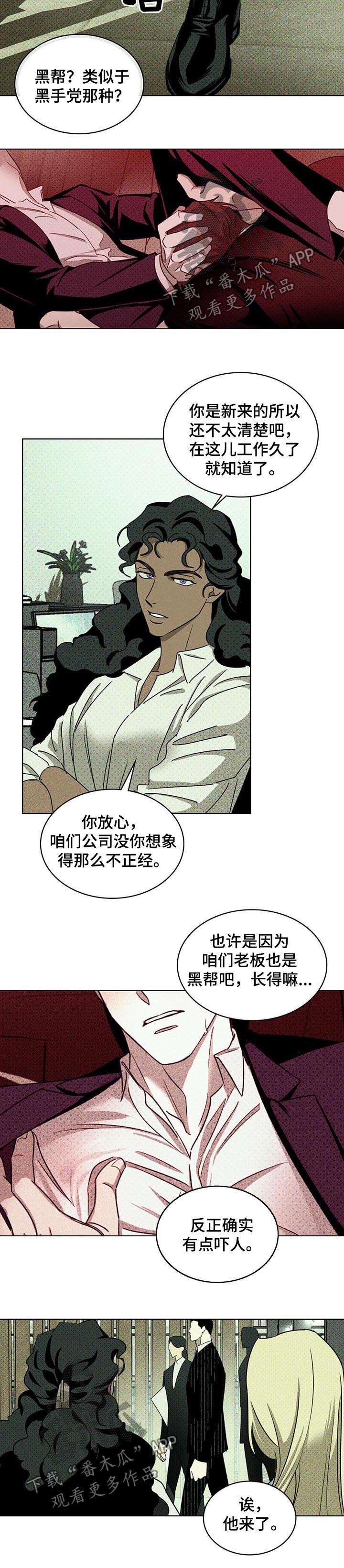 《绿色纹理》漫画最新章节第40章：一切照旧免费下拉式在线观看章节第【8】张图片