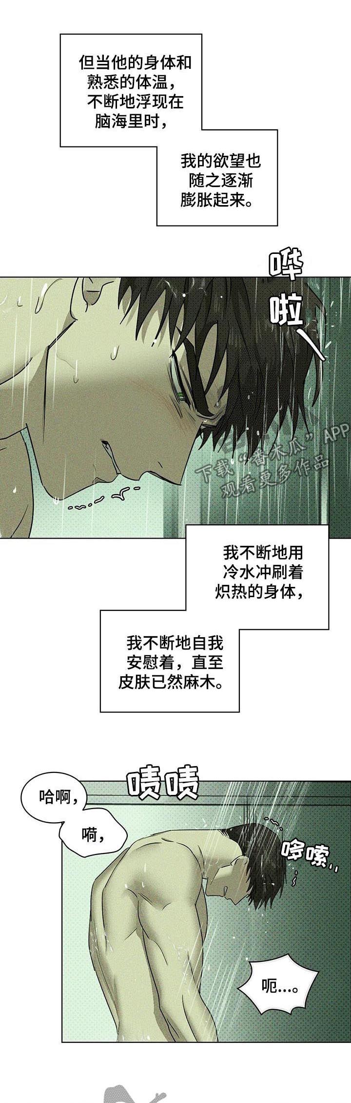 《绿色纹理》漫画最新章节第41章：辗转难眠免费下拉式在线观看章节第【4】张图片