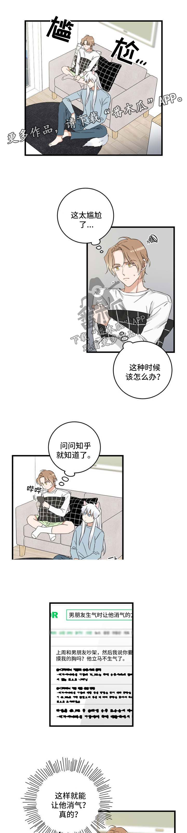 《亲爱的喵君》漫画最新章节第94章：短信免费下拉式在线观看章节第【6】张图片