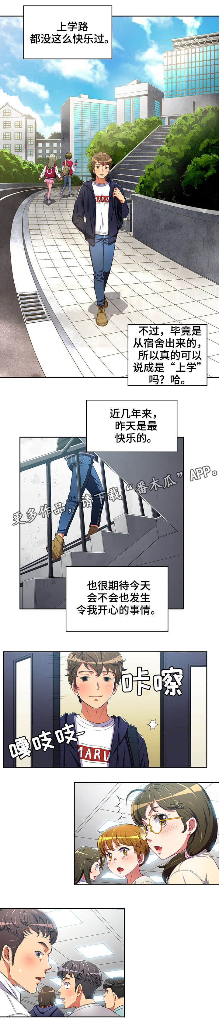 《霸凌》漫画最新章节第4章：学长免费下拉式在线观看章节第【4】张图片