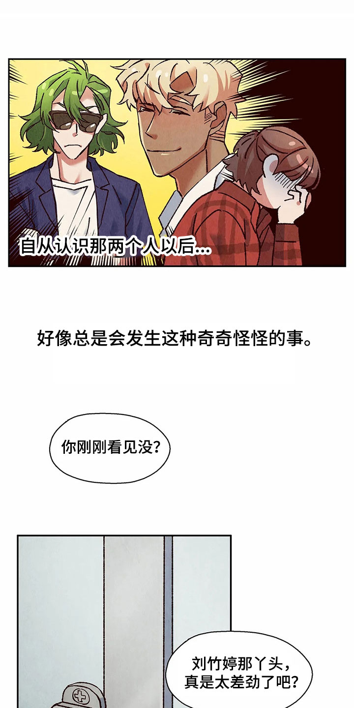 《争宠精灵使》漫画最新章节第13章：议论免费下拉式在线观看章节第【15】张图片