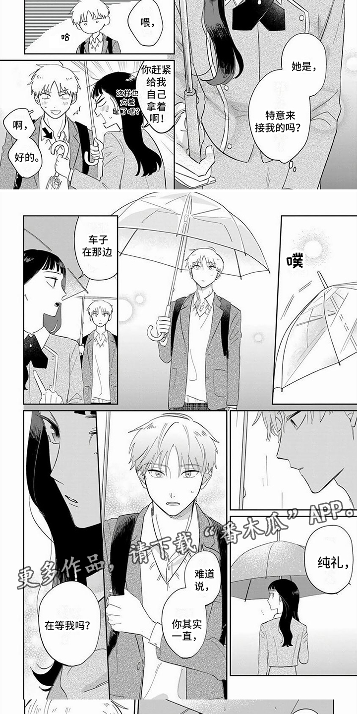 《天降赘婿》漫画最新章节第11章：送伞免费下拉式在线观看章节第【5】张图片