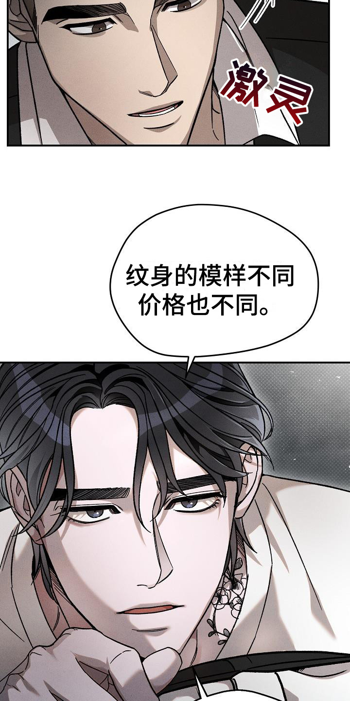 《刻印入侵》漫画最新章节第3章：名片免费下拉式在线观看章节第【12】张图片