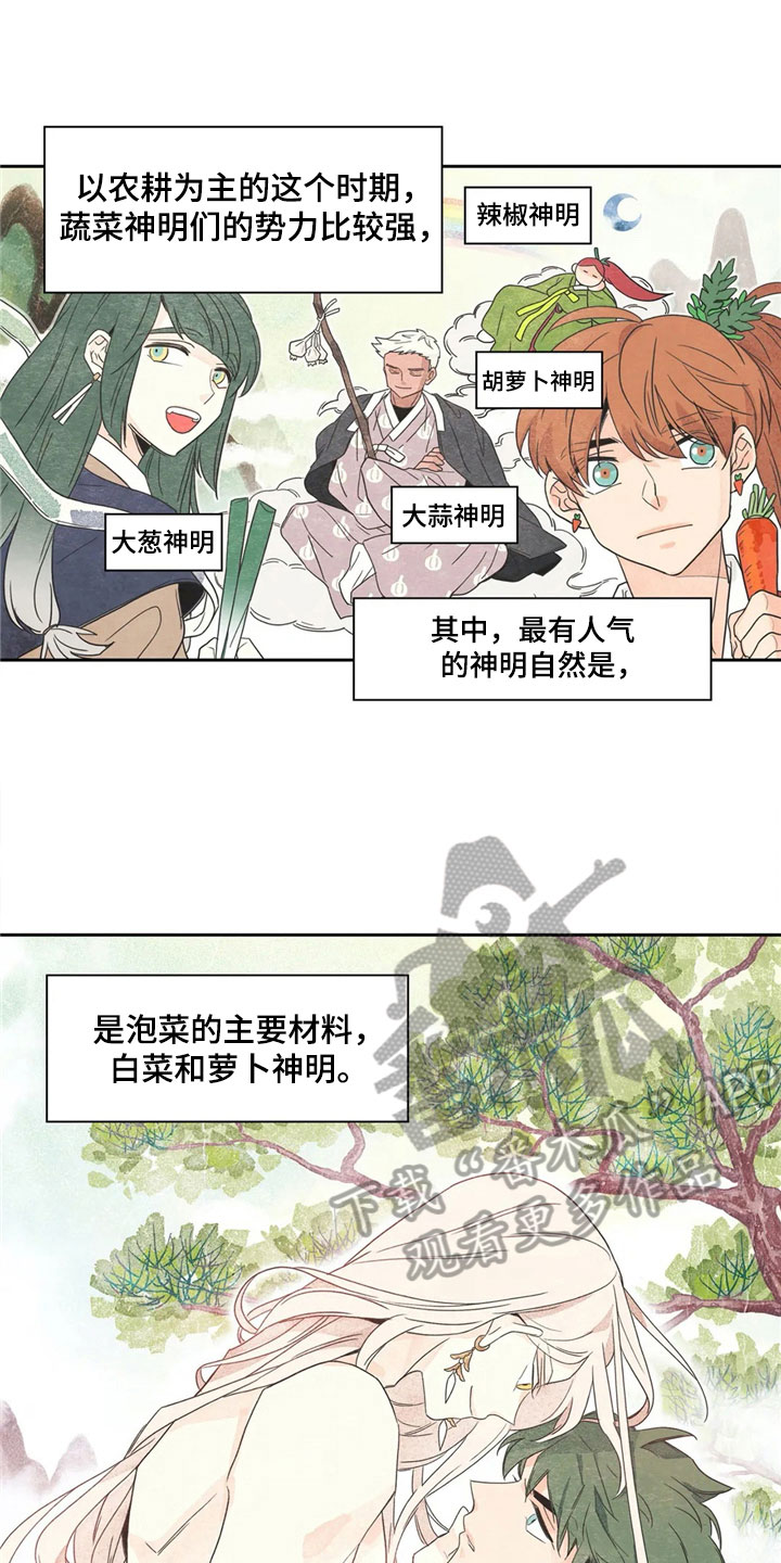 《灵感与期待》漫画最新章节第32章：萝卜与白菜：泡菜神免费下拉式在线观看章节第【12】张图片