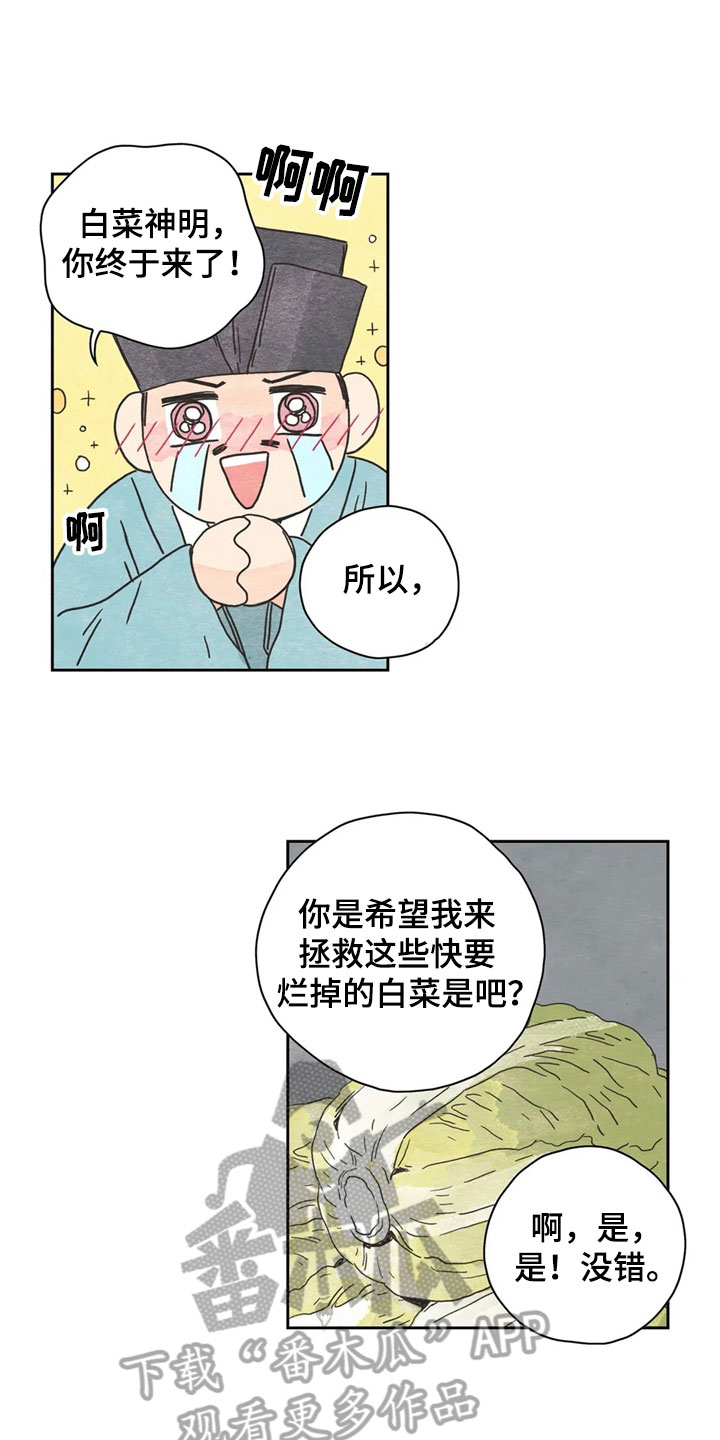 《灵感与期待》漫画最新章节第32章：萝卜与白菜：泡菜神免费下拉式在线观看章节第【8】张图片