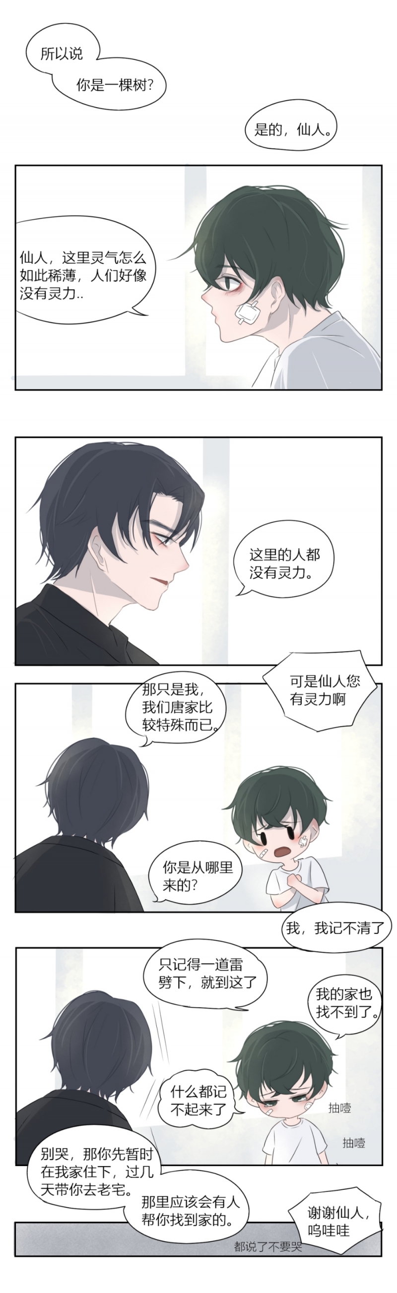 《一个树精》漫画最新章节第2话免费下拉式在线观看章节第【4】张图片