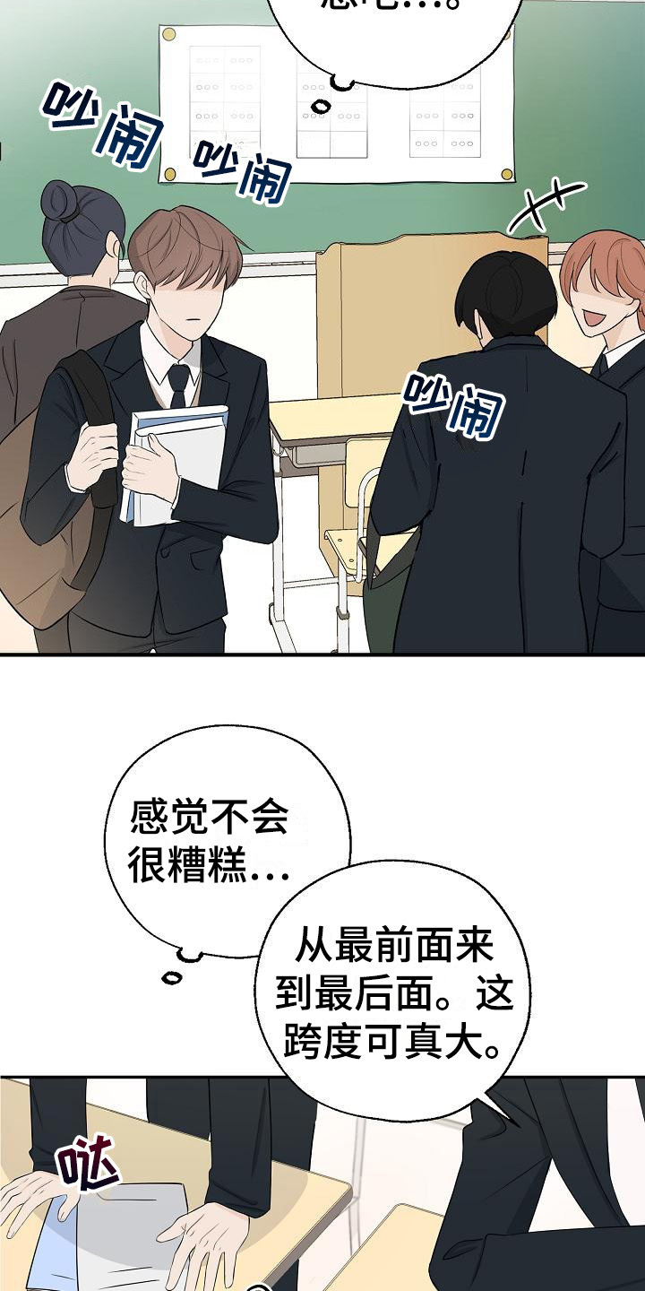 《刻意接近》漫画最新章节第6章：换位置免费下拉式在线观看章节第【2】张图片