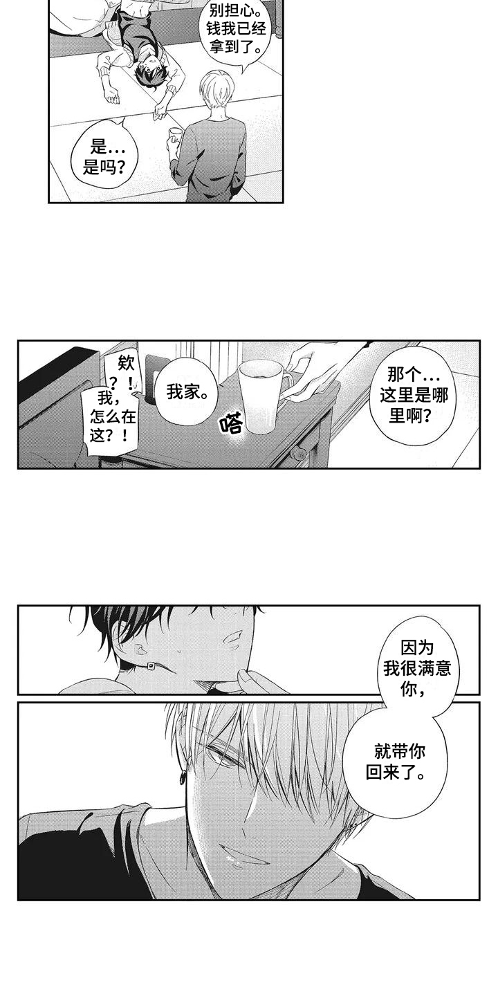 《流氓缠上我》漫画最新章节第2章：晕倒免费下拉式在线观看章节第【6】张图片