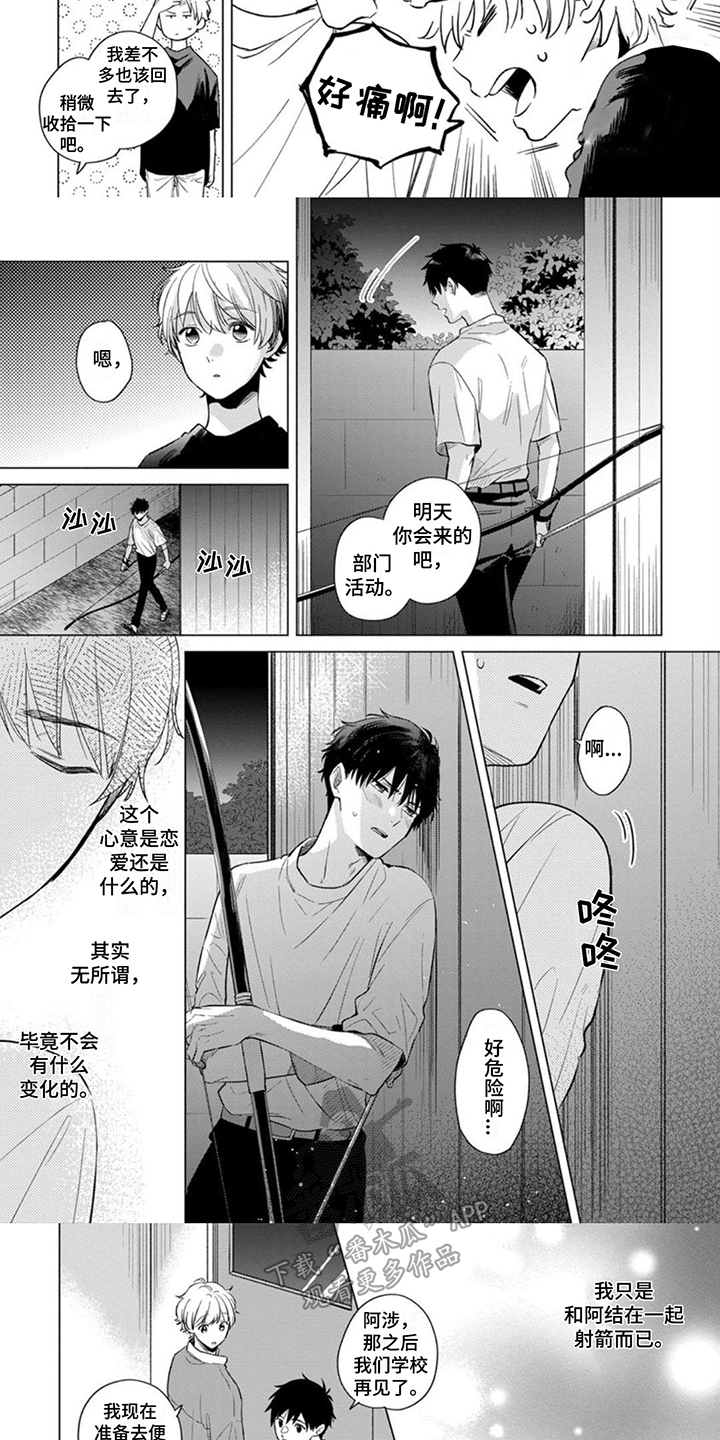 《离弦之恋》漫画最新章节第10章：执着免费下拉式在线观看章节第【6】张图片