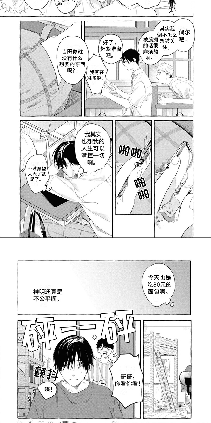 《吉田男友》漫画最新章节第1章：学院的王免费下拉式在线观看章节第【3】张图片