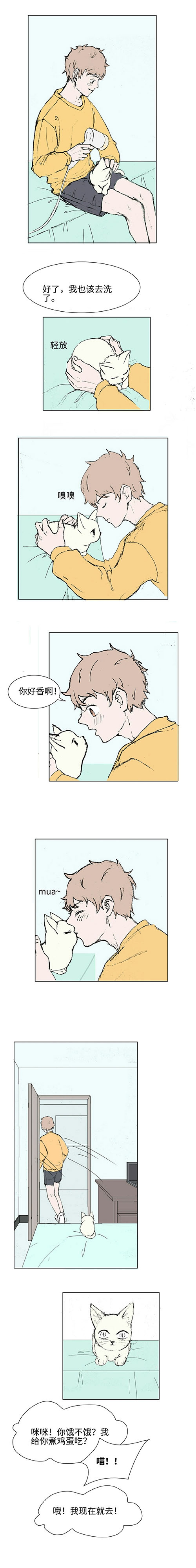 《猫少爷的贴身铲屎官》漫画最新章节第3话免费下拉式在线观看章节第【1】张图片