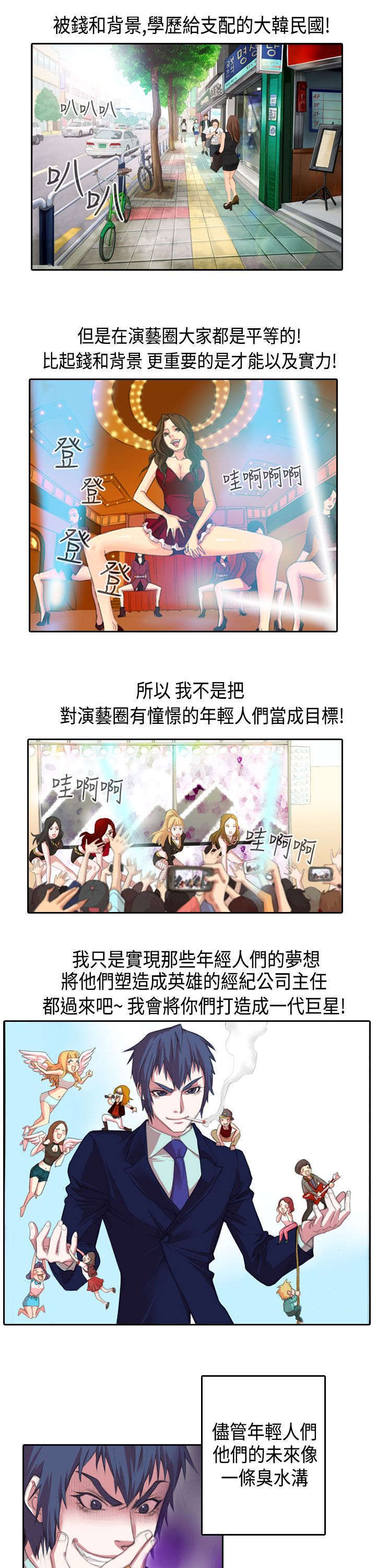 《打造女团》漫画最新章节第1话免费下拉式在线观看章节第【10】张图片